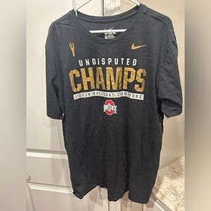 Men’s Nike Ohio State Tee Shirt Undisputed Champs XXL